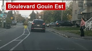 Driving In Montreal Canada 4K | Boulevard Gouin Est | Quebec