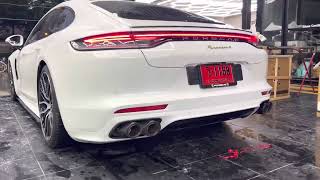 Panamera 4 971.2 ท่อวาล์ว T1-Exhaust Valvetronic (ทำDownpipe)