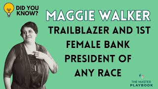 Maggie L. Walker: A Trailblazing Bank President 🏦🚀