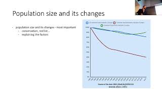 Tomáš Telenský - Bird population dynamics and the story of long-distance migratory birds