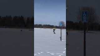 Launching Model Rockets in 20 degree weather… #shorts