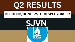 sjvn Q2 Results 2025 | sjvn Results Today | sjvn Share Latest News