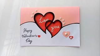 Handmade Valentine's Day Card/ How to Make a Love Card For Loved Ones