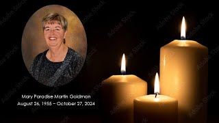 Mary Paradise Goldman Memorial Service