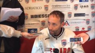 Vis Pesaro-Sambenedettese. Intervista a mister Pazzaglia