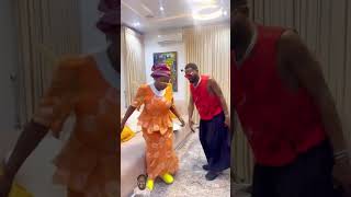 Did Dbanj And Mummywa Kiss For A Challenge #viral #funny #shorts