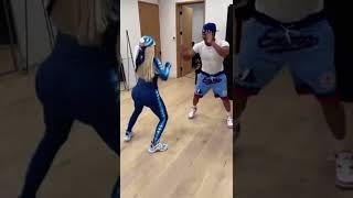 Nicki Minaj showing off her boxing moves #nickiminaj #trendingshorts #viral