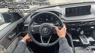 How to: Adjust the Safety Features in your Acura