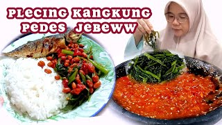 Pantas Banyak Yang Suka~Plecing Kangkung Jebeww #plecingkangkung #idemasak #makananpedas