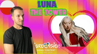 🇵🇱 LUNA - The Tower (EUROVISION 2024 POLAND) REACTION