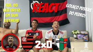 REACT - FLAMENGO 2 x 0 PALESTINO | LIBERTADORES 2024 | GOLAÇO DO PEDRO | +3 PONTOS NA CONTA | SRN