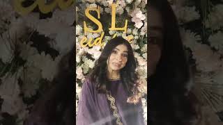 Dua malik at Shaista lodhi eid milan party #shorts