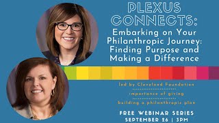 Plexus Connects Presents: Embarking on Your Philanthropic Journey