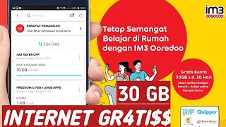 Cara Dapatkan Kuota Internet Gratis 30 GB