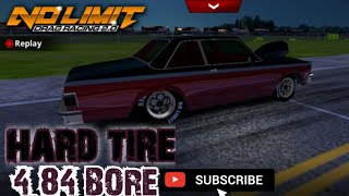 HARD TIRE 4.84 BORE | MALIBU | NO LIMIT DRAG RACING 2.0 TUNE