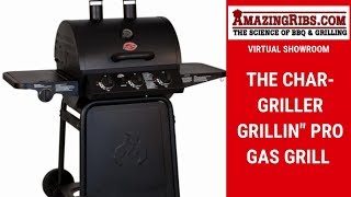 The Char-Griller Grillin' Pro Gas Grill Review - Part 1 Virtual Showroom