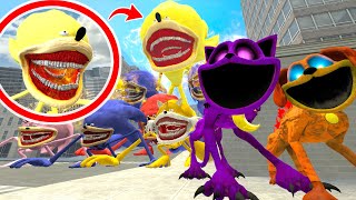 THE EVOLUTION SONIC TAPES But they set up an ambush for SMILLING CRITTERS In Garry`s Mod!