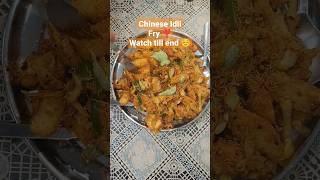 Chinese Idli Fry @home  #trendingshorts #viral #ytshorts #idlifry #southindianfood