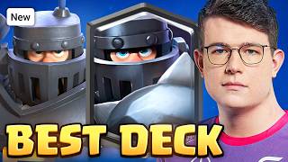 100% WIN RATE! BROKEN MEGA KNIGHT DECK — Clash Royale