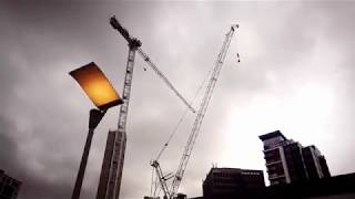 Tower Crane in London With Ricardo Operating