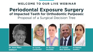 Dental News Webinar #6: Periodontal Exposure Surgery of Impacted Teeth for Orthodontic Purposes