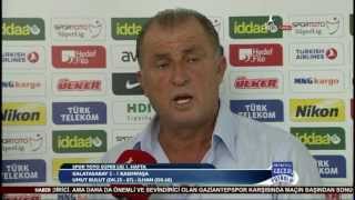 Fatih Terim Kasımpaşa maçı sonrası Gaziantep'te yaşanan olaylar ile ilgili açıklamaları