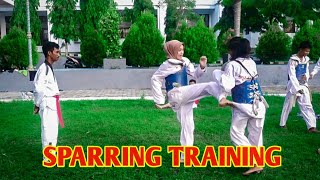 SPARRING TRAINING, SELAYAR TAEKWONDO CLUB