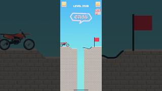 Draw bridge puzzle game level 2128 #drawing #game #Shorts