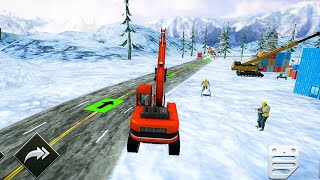 Snow Offroad Construction Game Play #2 || Android And Ios || Master Grandpa