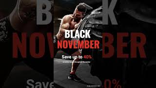 Black November Sale at GYMEX