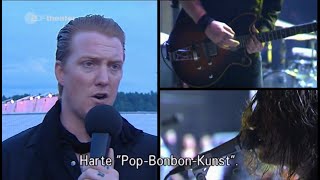 QOTSA - Sick, Sick, Sick + Misfit Love + Interview @ Hurricane 2007