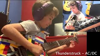 How To Play Thunderstruck By AC/DC On Guitar | Guitar Music Lessons