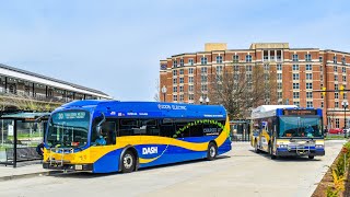 Buses Around Washington DC Maryland Virginia Transit Compilation #6 featuring 8 Car 6k on the Blue!