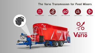 SILOKING Vario® - Trinløs transmission til fuldfodervogne