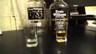 Evan Williams 1783 vs Evan Williams Black Label Comparison Bourbon Whiskey Review