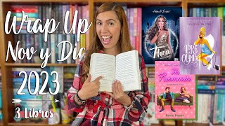 Wrap Up (Libros del Mes) Noviembre y Diciembre 2023 | C'est la vie | Mariana Booker