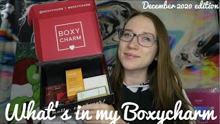 What’s in my boxycharm? | December 2020 edition