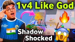 JONATHAN 1v4 CLUCTH LIKE GOD 😱 WHY HE IS 1V1 JOD 🥵 EVERYONE SHOCKED BY HIS SKILLS 😈