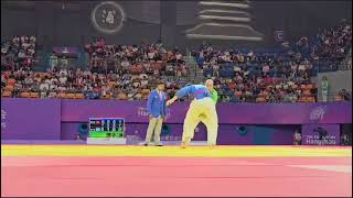 Asian Games 2023 kurash fight