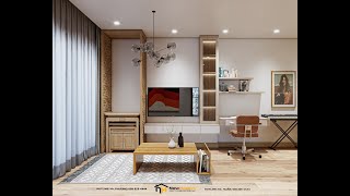 NỘI THẤT ĐƠN GIẢN, TIỆN NGHI CHO CĂN HỘ - New Homes thiết kế và thi công nội thất