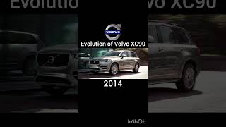 evolution of Volvo XC90:#automobile#cars#evolution#subscribe#рек#classic#хочувреки#toktok#sorts#рек