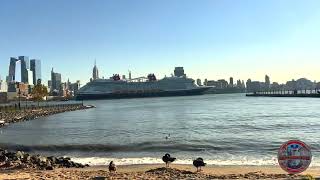 The Disney Treasure in NYC - Disney Cruise Line’s newest ship graces the Hudson River