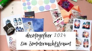 decotogether 2024 KW 19 | Ein Sommernachtstraum mit Stempel Pannen | #decotogether2024