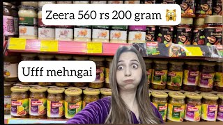 Zeera 560 ka 200 gram 🙀 | grocery vlog | weekend activity