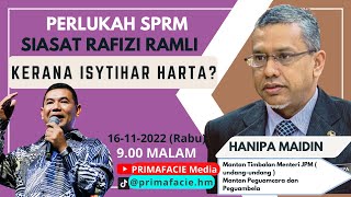 PERLUKAH SPRM SIASAT RAFIZI KERANA ISYTIHAR HARTA?