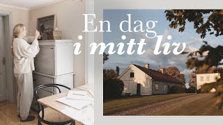 En dag i mitt liv: Lantliv, egenföretagande & fotografering