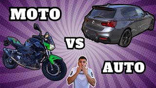 AUTO vs MOTO - CHI VA PIU VELOCE ?