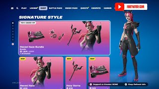 Fortnite Item Shop 11 November 2024 Hexed Haze Bundle