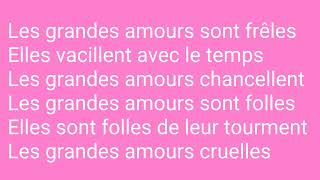 Carla Bruni - Notre grand amour est mort