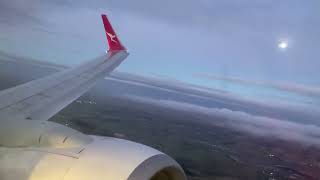 Qantas Boeing 737-800 QF406 Take-off from Melbourne